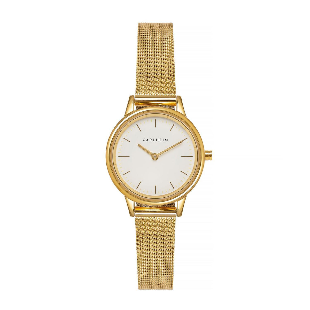 Women's watches - Karin 28mm Gold (White) Stainless steel - Carlheim