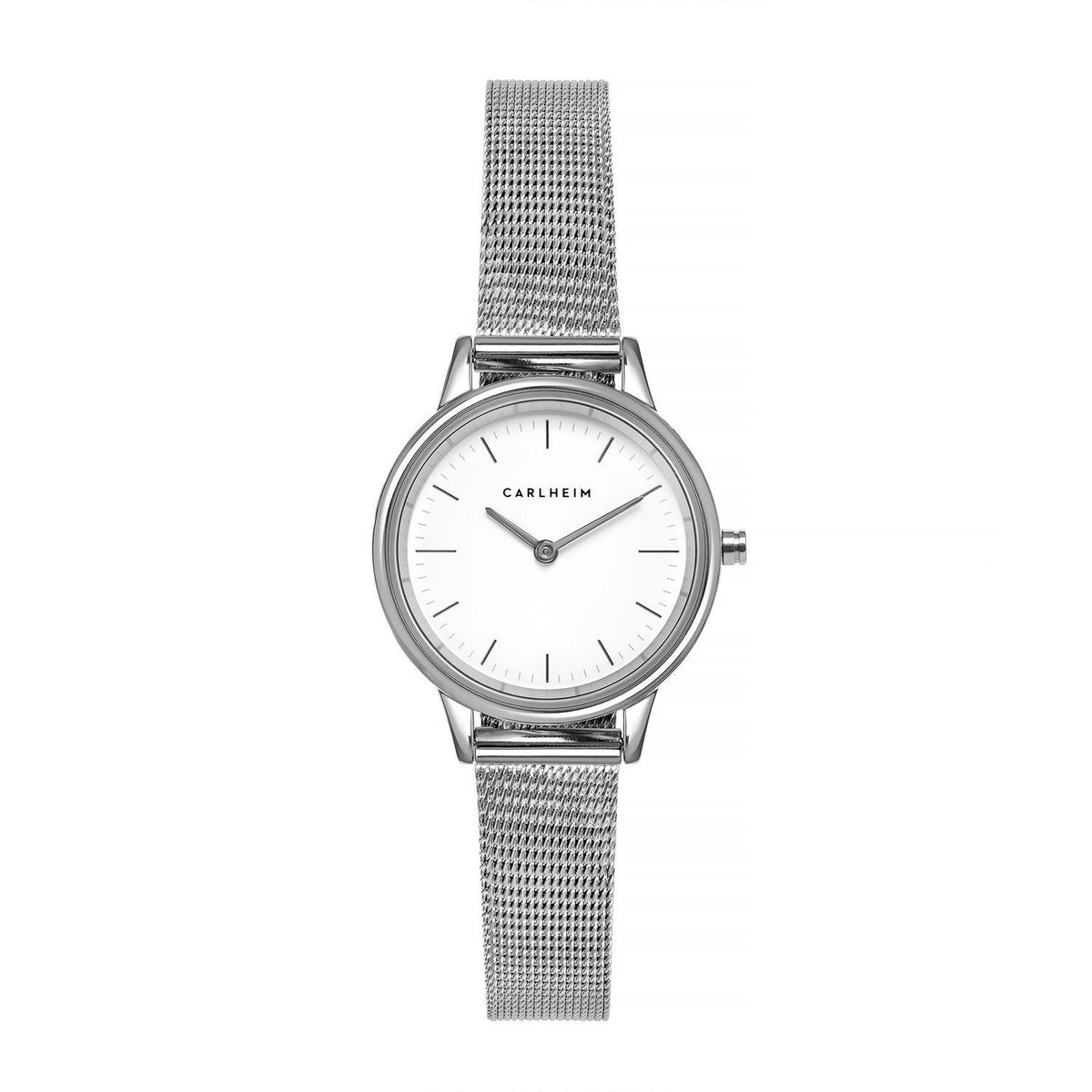 Women's watches - Karin 28mm Silver (White) Stainless steel - Carlheim