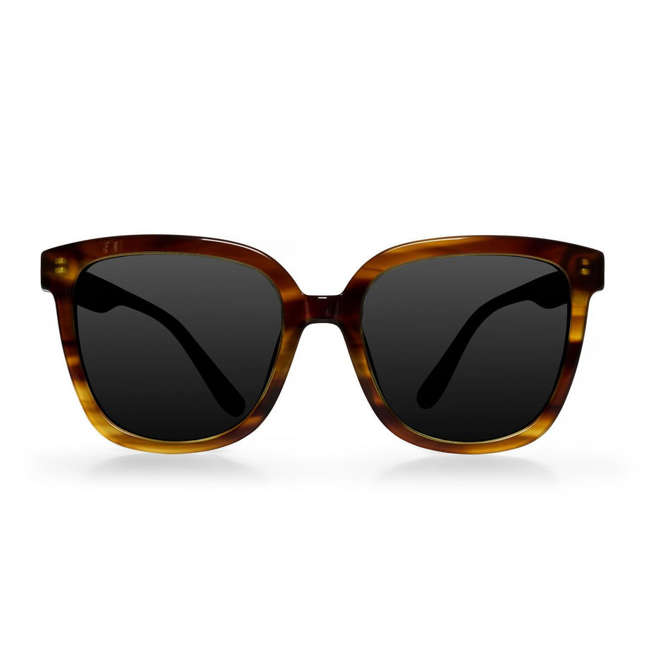 Women's sunglasses - MONA dark lens UV (brown) – Carlheim